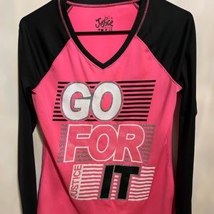 Girls Vintage Justice shirt